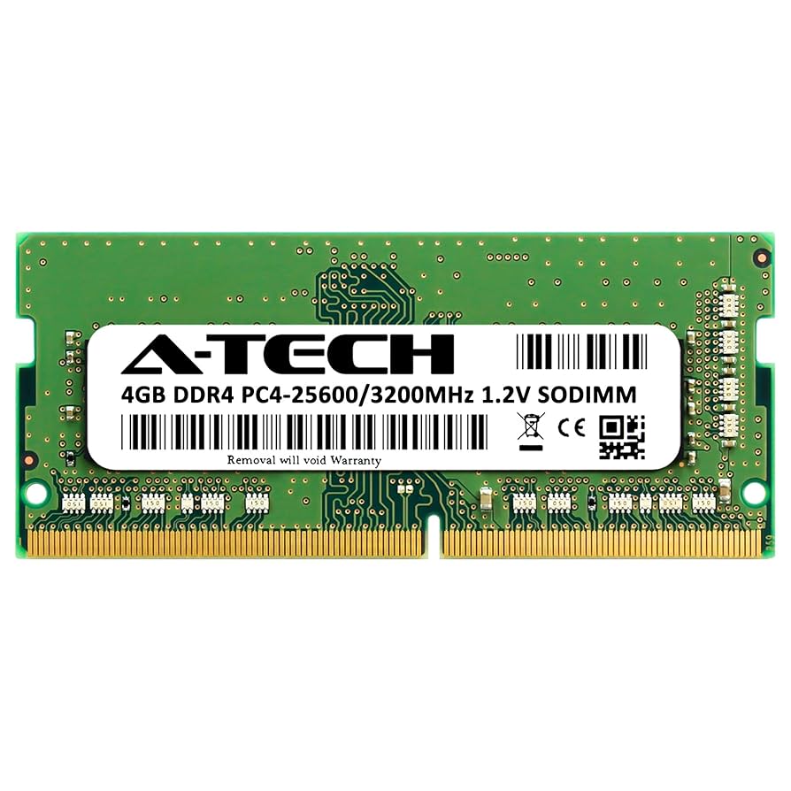 4GB DDR4 PC4　ノートパソコン用　37枚 A-Tech 4GB DDR4 3200 MHz SODIMM PC4-25600 (PC4-3200AA) CL22
